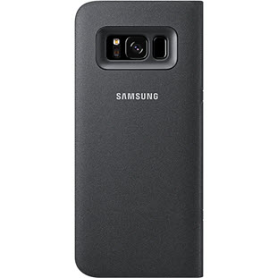 Фото товара Samsung LED View Cover книжка для Galaxy S8 (EF-NG950PBEGRU, черный)