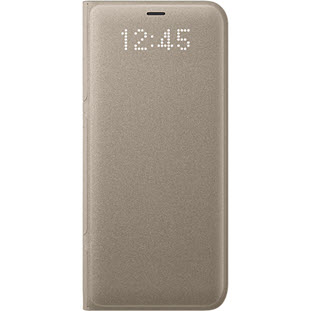 Фото товара Samsung LED View Cover книжка для Galaxy S8 (EF-NG950PFEGRU, золотой)