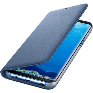 Фото товара Samsung LED View Cover книжка для Galaxy S8+ (EF-NG955PLEGRU, голубой)