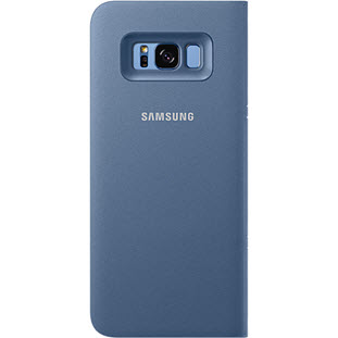 Фото товара Samsung LED View Cover книжка для Galaxy S8+ (EF-NG955PLEGRU, голубой)