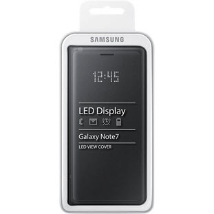 Фото товара Samsung LED View Cover книжка для Galaxy Note7 (EF-NN930PBEGRU, черный)