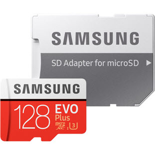 Фото товара Samsung EVO Plus microSDXC MB-MC128GA/RU 128Gb + SD adapter