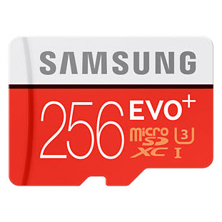 Фото товара Samsung EVO Plus microSDXC MB-MC256DA/RU 256Gb + SD adapter