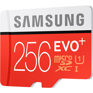 Фото товара Samsung EVO Plus microSDXC MB-MC256DA/RU 256Gb + SD adapter