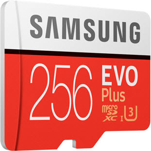 Фото товара Samsung EVO Plus microSDXC MB-MC256GA/RU 256Gb + SD adapter