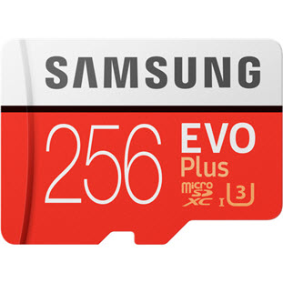 Фото товара Samsung EVO Plus microSDXC MB-MC256GA/RU 256Gb + SD adapter