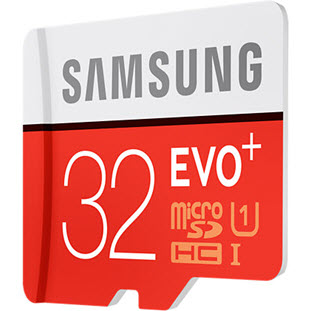 Фото товара Samsung EVO Plus microSDHC MB-MC32DA/RU 32Gb + SD adapter