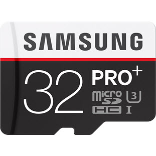 Фото товара Samsung PRO Plus microSDHC MB-MD32DA/RU 32Gb + SD adapter