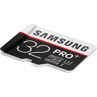 Фото товара Samsung PRO Plus microSDHC MB-MD32DA/RU 32Gb + SD adapter