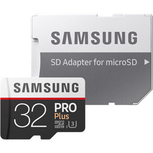 Фото товара Samsung PRO Plus microSDHC MB-MD32GA/RU 32Gb + SD adapter