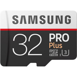 Фото товара Samsung PRO Plus microSDHC MB-MD32GA/RU 32Gb + SD adapter