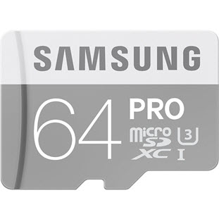 Фото товара Samsung PRO microSDXC MB-MG64EA/RU 64Gb + SD adapter