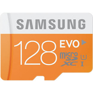 Фото товара Samsung EVO microSDXC MB-MP128DA/RU 128Gb + SD adapter