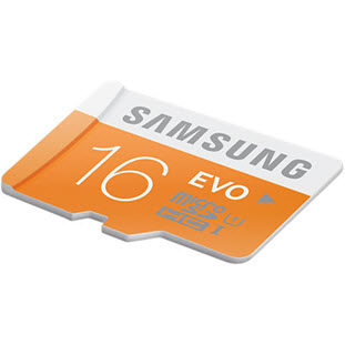 Фото товара Samsung EVO microSDHC MB-MP16DA/RU 16Gb + SD adapter