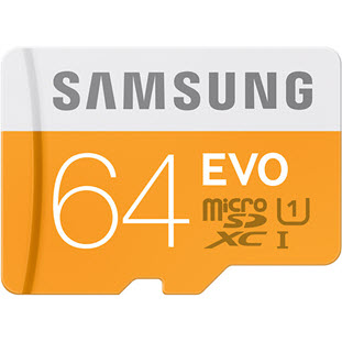 Фото товара Samsung EVO microSDXC MB-MP64DA/RU 64Gb + SD adapter