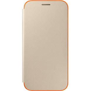 Фото товара Samsung Neon Flip Cover книжка для Galaxy A5 2017 (EF-FA520PFEGRU, золотой)