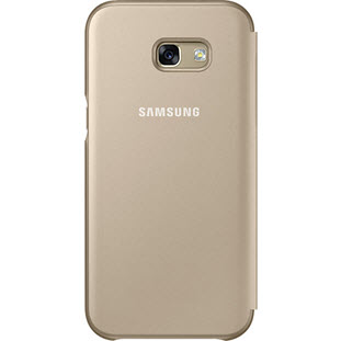 Фото товара Samsung Neon Flip Cover книжка для Galaxy A5 2017 (EF-FA520PFEGRU, золотой)