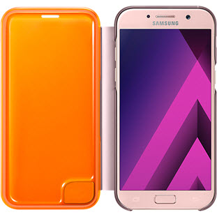 Фото товара Samsung Neon Flip Cover книжка для Galaxy A5 2017 (EF-FA520PPEGRU, розовый)