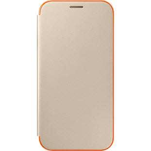 Фото товара Samsung Neon Flip Cover книжка для Galaxy A7 2017 (EF-FA720PFEGRU, золотой)