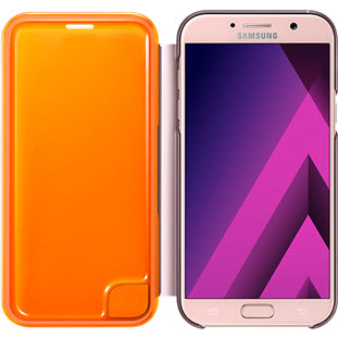 Фото товара Samsung Neon Flip Cover книжка для Galaxy A7 2017 (EF-FA720PPEGRU, розовый)