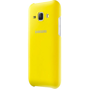 Фото товара Samsung Protective Cover накладка для Galaxy J1 (EF-PJ100BYEGRU, желтый)