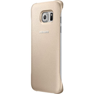 Фото товара Samsung Protective Cover накладка для Galaxy S6 Edge (EF-YG925BFEGRU, золотой)