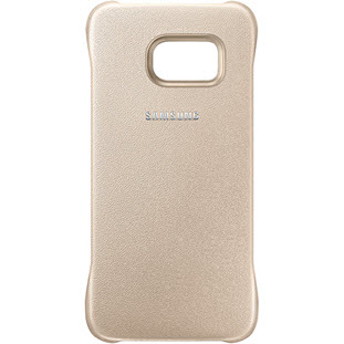 Фото товара Samsung Protective Cover накладка для Galaxy S6 Edge (EF-YG925BFEGRU, золотой)