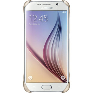 Фото товара Samsung Protective Cover накладка для Galaxy S6 (EF-YG920BFEGRU, золотой)