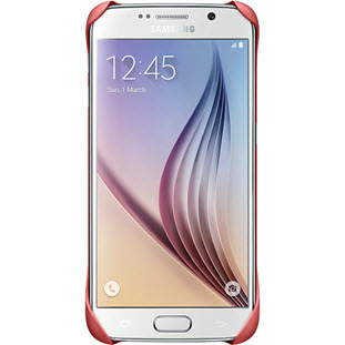 Фото товара Samsung Protective Cover накладка для Galaxy S6 (EF-YG920BPEGRU, красный)