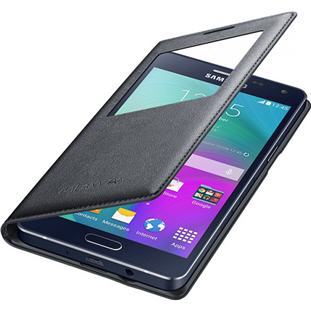 Фото товара Samsung S-View Cover книжка с окошком для Galaxy A5 (EF-CA500BCEGRU, черный)