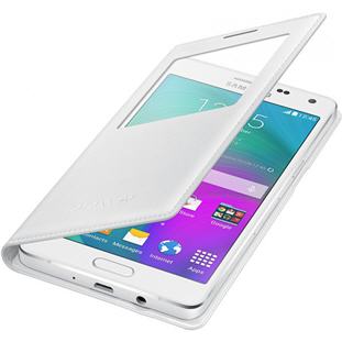 Фото товара Samsung S-View Cover книжка с окошком для Galaxy A5 (EF-CA500BWEGRU, белый)