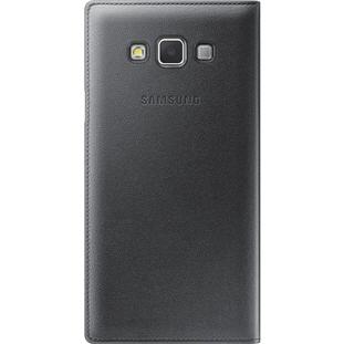 Фото товара Samsung S-View Cover книжка с окошком для Galaxy A7 (EF-CA700BCEGRU, черный)