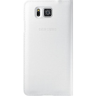 Фото товара S-View Cover книжка с окошком для Galaxy Alpha (EF-CG850BWEGRU, белый)