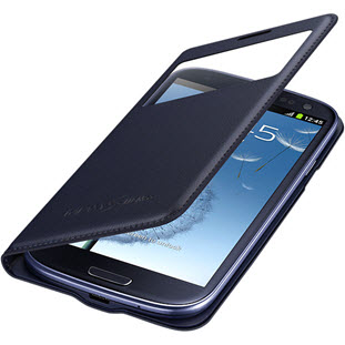 Фото товара Samsung S-View Cover книжка с окошком для Galaxy S3 Neo (EF-CI930BLEGRU, синий)