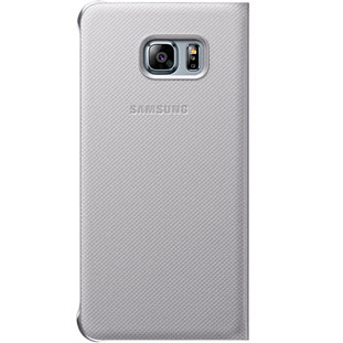 Фото товара Samsung S-View Cover книжка с окошком для Galaxy S6 Edge+ (EF-CG928PSEGRU, серебристый)