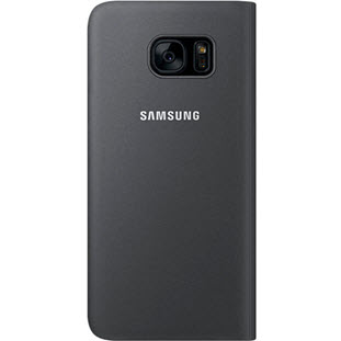 Фото товара Samsung S-View Cover книжка с окошком для Galaxy S7 Edge (EF-CG935PBEGRU, черный)