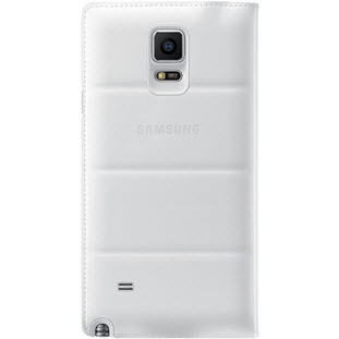 Фото товара Samsung S-View Charging Cover книжка с окошком для Galaxy Note 4 (EP-VN910IWRGRU, белый)