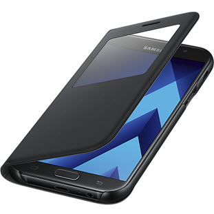 Фото товара Samsung S View Standing Cover книжка для Galaxy A7 2017 (EF-CA720PBEGRU, черный)