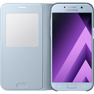 Фото товара Samsung S View Standing Cover книжка для Galaxy A7 2017 (EF-CA720PLEGRU, голубой)