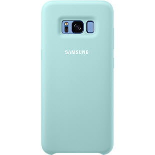 Фото товара Samsung Silicone Cover накладка для Galaxy S8 (EF-PG950TLEGRU, голубой)