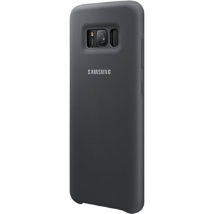 Фото товара Samsung Silicone Cover накладка для Galaxy S8 (EF-PG950TSEGRU, черный)