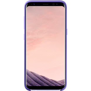 Фото товара Samsung Silicone Cover накладка для Galaxy S8 (EF-PG950TVEGRU, фиолетовый)