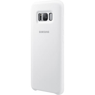 Фото товара Samsung Silicone Cover накладка для Galaxy S8 (EF-PG950TWEGRU, белый)