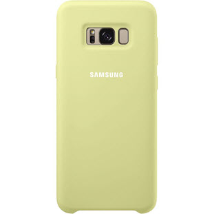 Фото товара Samsung Silicone Cover накладка для Galaxy S8+ (EF-PG955TGEGRU, зеленый)