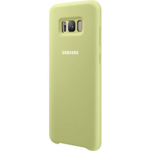 Фото товара Samsung Silicone Cover накладка для Galaxy S8+ (EF-PG955TGEGRU, зеленый)