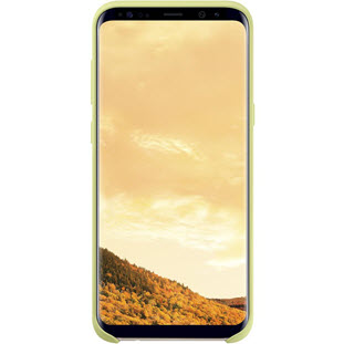 Фото товара Samsung Silicone Cover накладка для Galaxy S8+ (EF-PG955TGEGRU, зеленый)