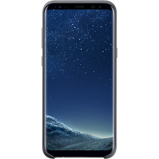 Фото товара Samsung Silicone Cover накладка для Galaxy S8+ (EF-PG955TSEGRU, черный)