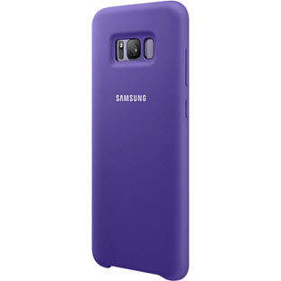 Фото товара Samsung Silicone Cover накладка для Galaxy S8+ (EF-PG955TVEGRU, фиолетовый)