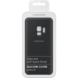 Фото товара Samsung Silicone Cover накладка для Galaxy S9 (EF-PG960TBEGRU, черный)