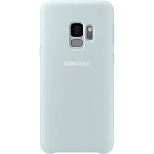 Фото товара Samsung Silicone Cover накладка для Galaxy S9 (EF-PG960TLEGRU, голубой)